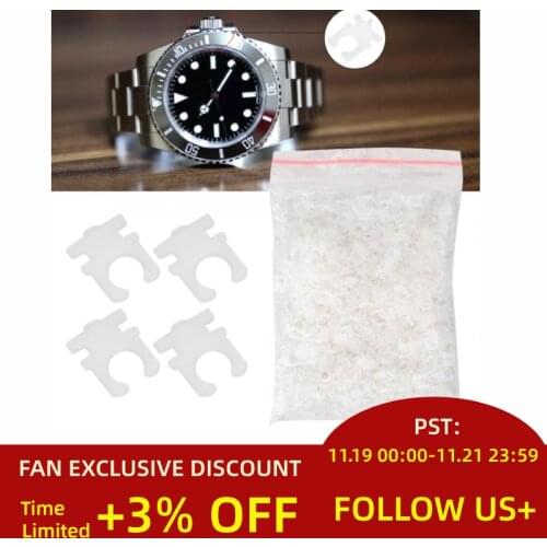 1000Pcs High-pressure Plastic Watch Time Crowns Fitting Stopper Wristwatch Time Battery Saver Repairing Tool Accessory