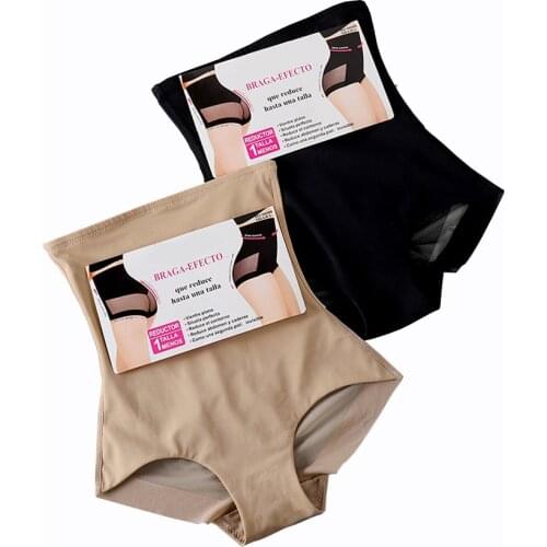 Women High Waist Ice Silk Shaper Shorts Breathable Seamless Body Shaper Slimming Tummy Underwear Panty Shapers