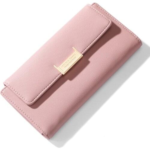 Many Departments Women Wallet Long High Quality Female Wallets Clutch Zipper Pocket Card Holder Ladies Purse Carteras