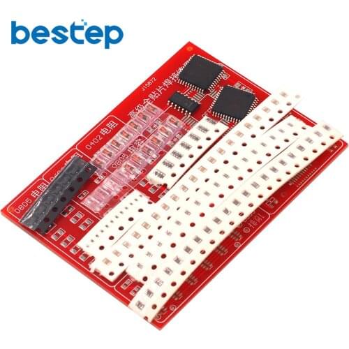 2014 Enhanced SMD Soldering Practice Board 9 Major Components 110 Only Add 0402 DIY Kit