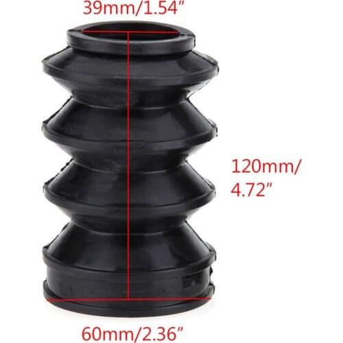 39mm Rubber Front Fork Boots Shock Gaiters