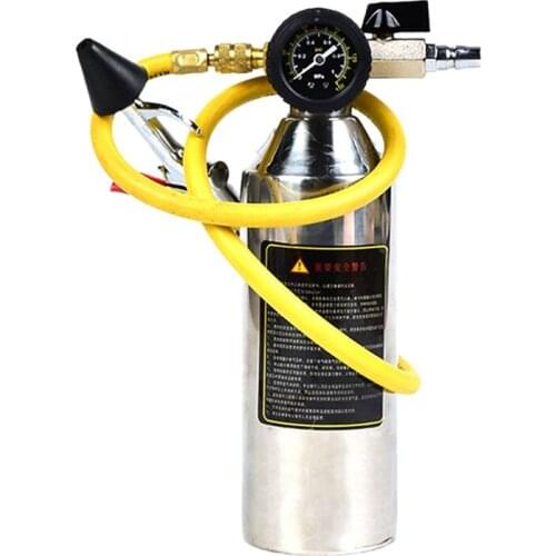 Car Air Conditioning Pipe Cleaning Bottle A/C Flush Kits Canister for Clean Tool