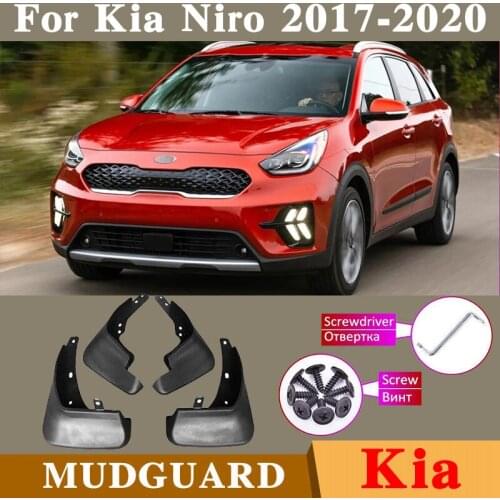 Car Products Car Accessories Fender Mudguards Splash Guards Fender Mudflaps For Kia Niro 2017 2018 2019 2020 Car Fender