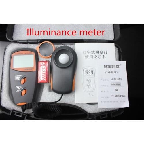 Physical examination Digital Luxmeter Light Meter Test Spectra Auto Range Hot Worldwide Light Illuminance Measuring LX1010BS