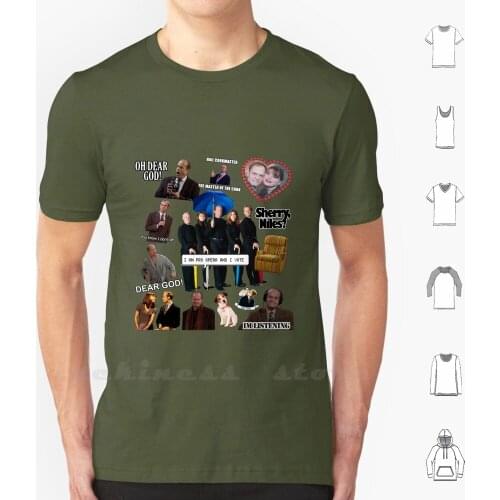 Frasier T Shirt 100% Cotton DIY S-6xl Collage Tv Shows David Hyde Pierce Niles Crane Frasier Crane Daphne Moon