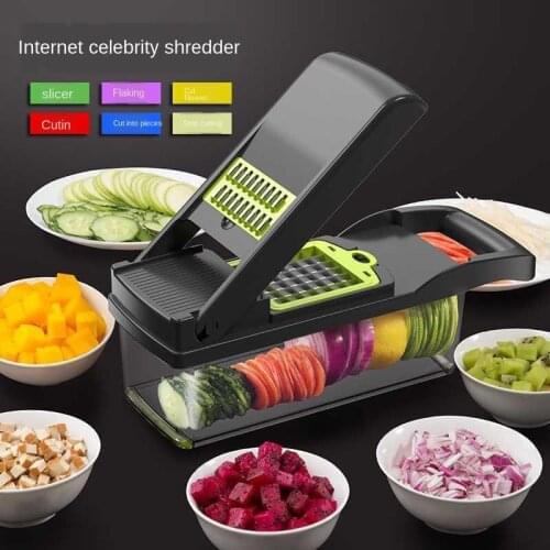Multi function vegetable cutter & slicer Carrots Peeler Potato Cheese Grater Chopper Kitchen Accessories