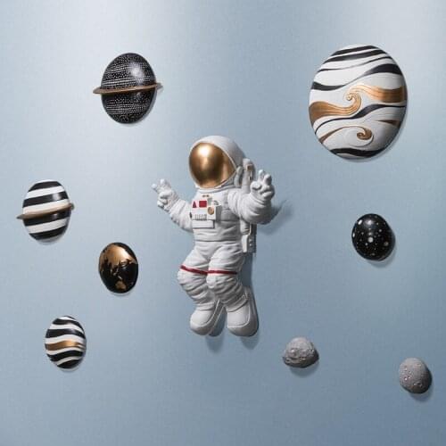 Childrens Room Wall Decoration Astronaut Wall Decorations Nordic Style Creative Background Wall Pendant Wall Decoration and