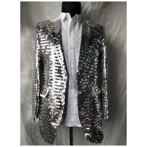 2020 New Mens clothing Fashion slim paillette suit singer DJ DS male bar nightclub stage costumes formal dress S-3XL