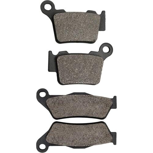 Yerbay Motorcycle Parts Front and Rear Brake Pads For Husqvarna CR 125 250 CR125 CR250 TC 250 450 TC250 TC450 2005 2006 2007