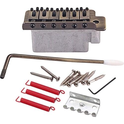 Practical Electric Guitars Tremolo Bridge Set DIY Musical Instrument Accessory