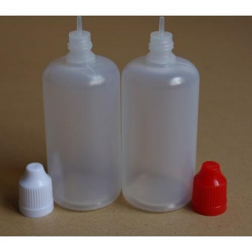 1200pcs/lot New Empty E Liquid 100ml Plastic Dropper Bottle for E-juice E-liquid Bottle via FEDEX