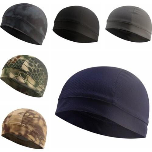 Unisex Hot Sale Inner Cap Motorcycle Bike Riding Bicycle Cycling Hat Quick Dry Helmet Cycling Cap Anti-UV Anti-Sweat Sports Hat