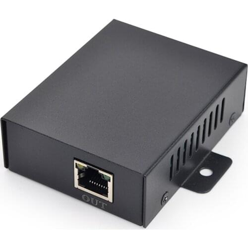 TLT-TECH 10/100/1000Mbps Gigabit PoE Extender PoE Amplifier PoE Booster 30W Support IEEE 802.3at / af