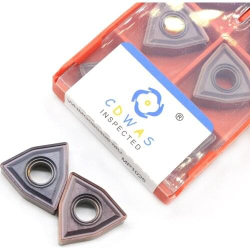High quality WNMG080408-MU MP1025 CNC Lathe cutter tool carbide insert for steel WNMG080408 External Turning tool