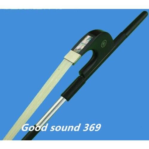 2 pc 3/4 Carbon fiber double bass bow German style white horse hair