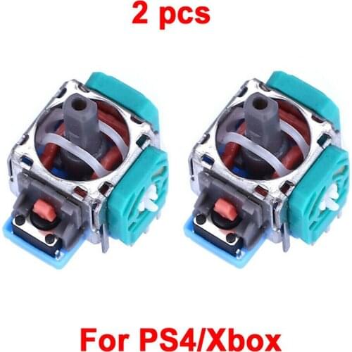 2pcs Sensor Module Replacement Repair Ama;pg Joytick For PS4 Dualshock Wireless Controller 3D Sensor Module Analog Joystick