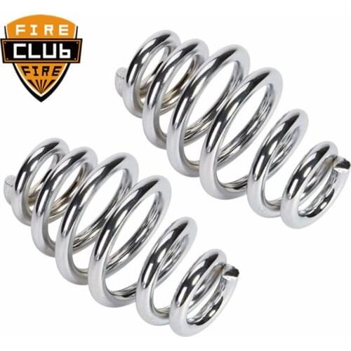 2 PCS Motorcycles Solo Seat 3" Inchs Springs Bracket Mounting For Harley Chopper Bobber