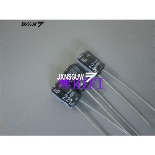 20PCS NEW RUBYCON MH7 16V22UF 5X7MM Aluminum electrolytic capacitors 22uF/16v 105 degrees 22UF 16V