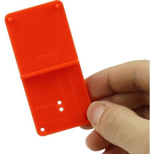 35/40mm Woodworking Punch Hinge Drill Hole Opener Locator Guide Drill Bit Hole Tools Door Cabinets DIY Template Woodworking Tool