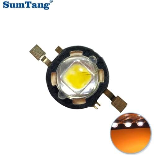 50pcs/lot High Power LED 3W Light Beads Chip 70/93ra 180-200lm Zener Included Silicone lens White / Warm White