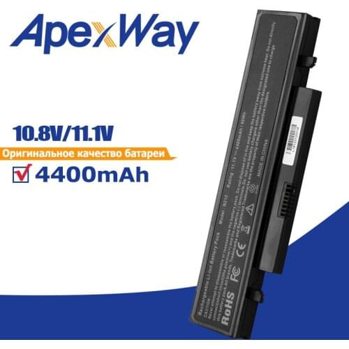 Apexway Laptop Battery For Samsung NB30 N210 N220 N230 X418 X420 X520 Q330 NP-NB30 NT-NB30 NP-N210 NP-X418 X520 AA-PB1VC6B