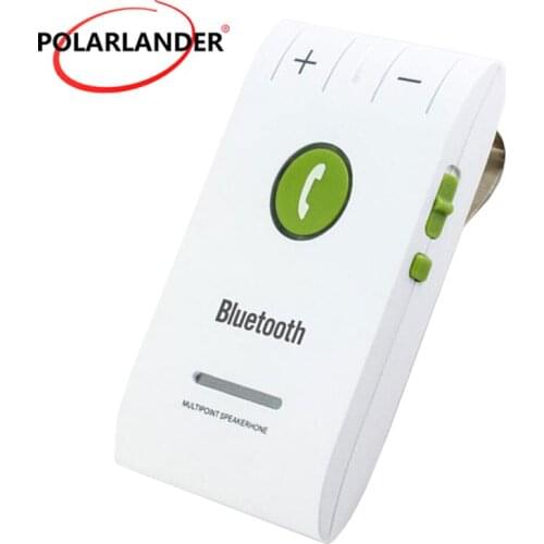 Car Bluetooth Handsfree 4.0 Bluetooth Vehicle Speaker Phone Car Kit Micro USB Charging Universal Car Auto Sun Visor Music Player