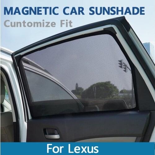 Car Magnetic Curtain Window SunShades Mesh Shade Blind Original Custom For Lexus NX300 NX201H NX300H car windshield insulation