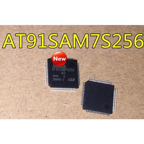 Free shipping New AT91SAM7S256 AT91SAM7S256-AU AT91SAM7S256 AU