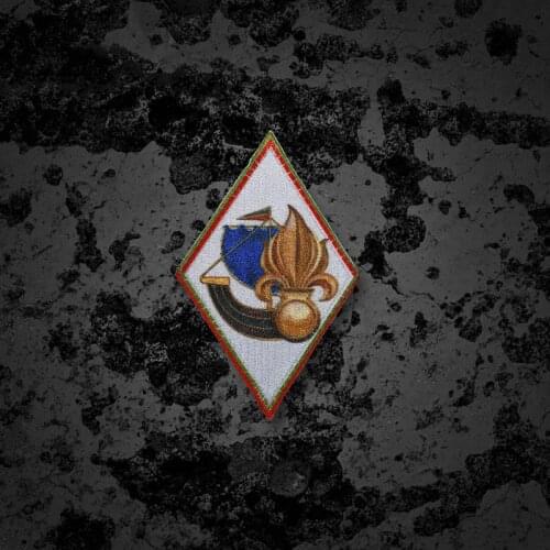 France Foreign Legion Recruitment Office Heat Transfer Print Patch Military Commemorate Badge For Clothes Backpack Hat Decor