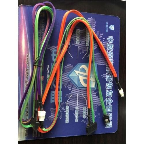 MRT PC3000 1 power cable + 1 SATA data cable two in one with Braided Net Sheath Contains SATA 6GB Data Line