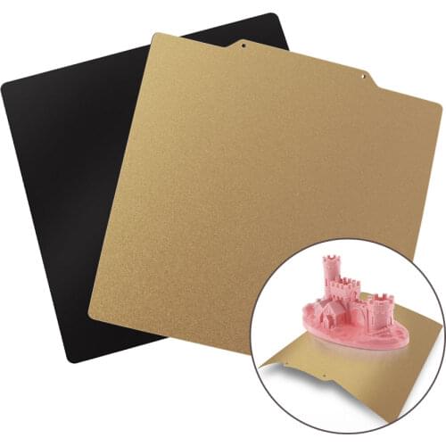 Twotrees New Double Sided PEI Spring Steel Sheet (Textured) With Magnetic Base 220/235/310mm For 3D Printer Hot Bed