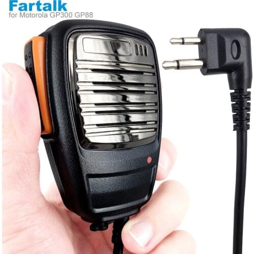 New Handheld Speaker Mic Microphone for Motorola GP300 GP88 GP88S GP2000 GP68 CP040 CP200 P450 CP150 Walkie Talkie Two Way Radio