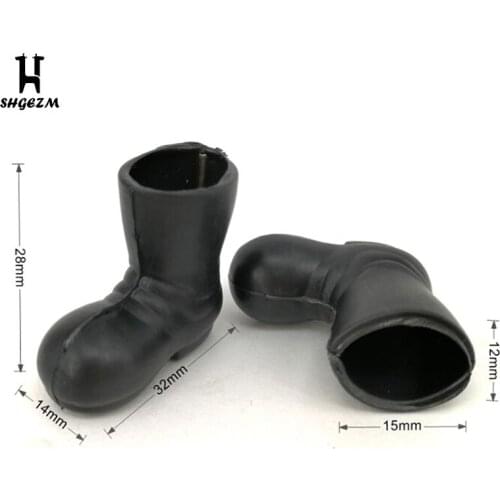 Dollhouse Miniature Accessories Mini Santa Claus Shoes Xmas Decor For Doll House Decoration Accessories