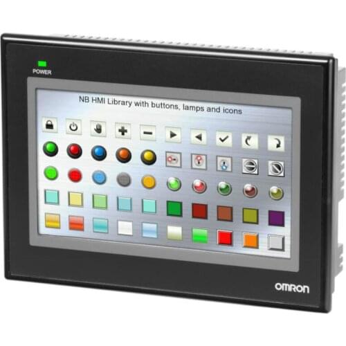 NB7W-TW01B NB7WTW01B NB7W9002A Touch screen HMI, 7 inch WVGA (800 x 480 pixel), TFT color, Ethernet + USB Host