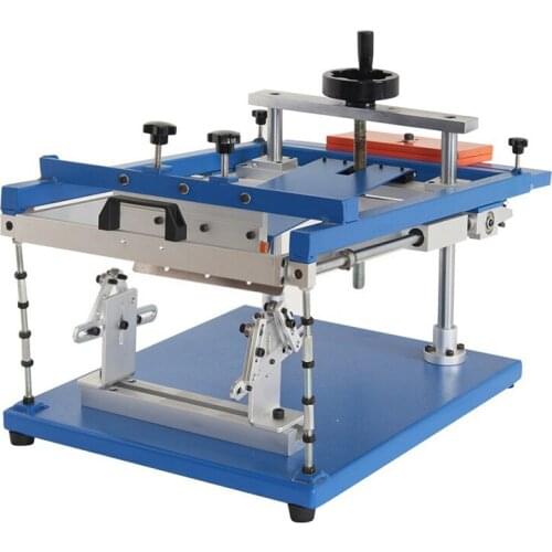 New Arrival NS202 Manual Surface Silk Screen Machine Dedicated Cup, Pen And Other Cylindrical Items Printing Machine (200*240mm)