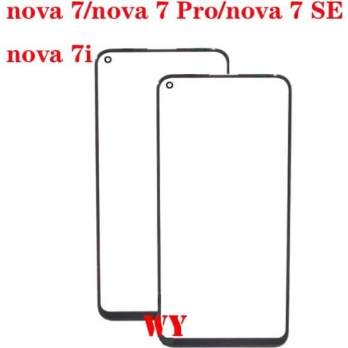 Original For Huawei nova 7 nova 7 SE nova 7i cover plate mobile phone touch handwriting external screen glass control panel