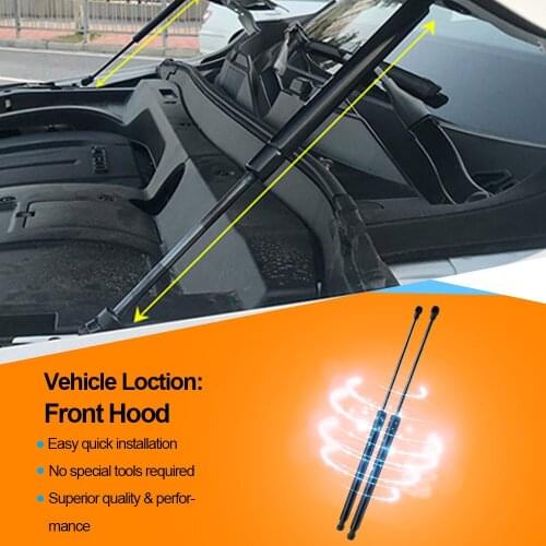 For Renault Laguna I 1994-2001 Front Hood Bonnet Modify Gas Struts Carbon FIber Shock Damper Lift Supports