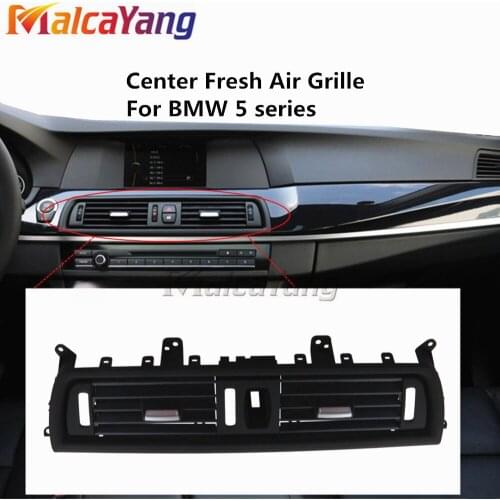 Front Console Grille Grill Dash AC Air Vent For BMW 5 F10 F11 F18 520i 523i 525i 528i 520 523 525 528 530