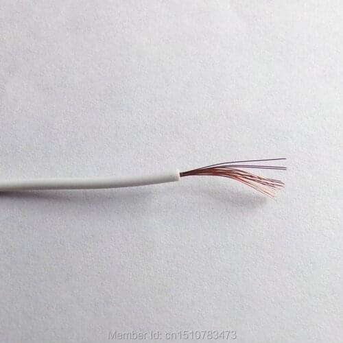 Reprap 3d printer 5M thin wire circuit fly line jumper thin wire White color