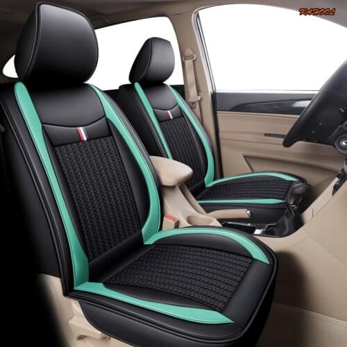 KAHOOL 1 PCS car seat cover For Land Rover Range Rover freelander 2 discovery 3 evoque Velar covers for vehicle seats