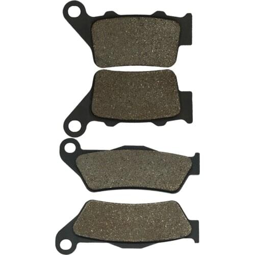 Cyleto Motorcycle Front and Rear Brake Pads for HUSABERG FE450 FE 450 2006-2008 FE 550 2006-2007 FE 650 2006-2008