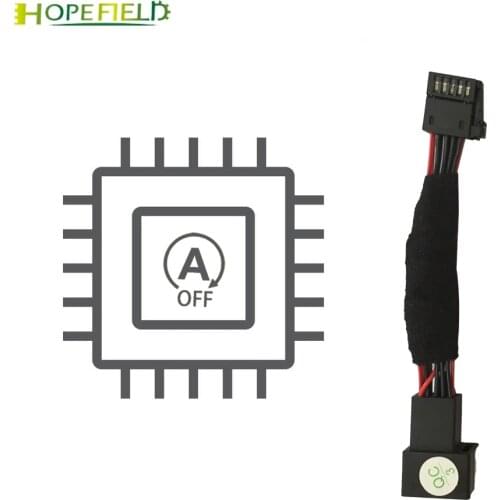 Car Engine Start Stop Switch For Volkswagen Tiguan MK2 2019 2017 Automatic Start-Stop Off System Default Closure Device