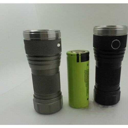 26650 3th 7x XP-G2 2500LM 4modes EDC LED Flashlight Anti-rolling designTiny Waterproof With o-rings For Outdoors Hiking Climbing