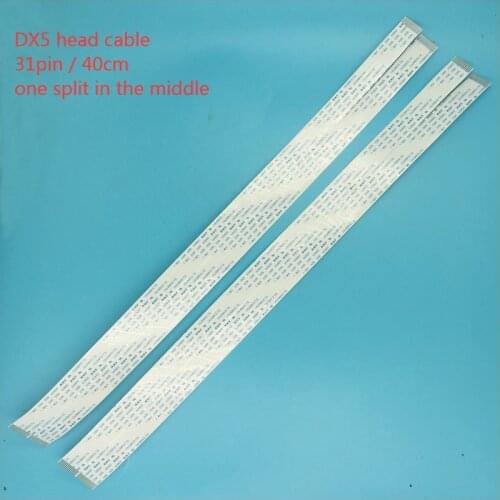 15PCS DX5 print head cable FFC flat cable 30Pins 400mm for Galaxy UD181LA UD-1812LB UD-1812LC epson DX5 printhead data cable