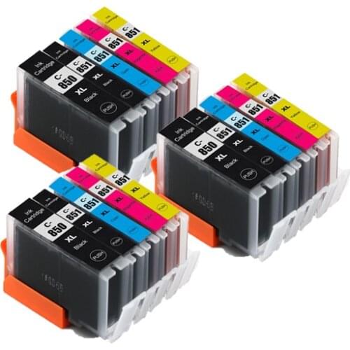 BLOOM PGI 850 CLI 851 compatible ink cartridge for canon PIXMA MG7180 MG7580 IP7280 IP8780 MX728 MX928 IX6780 IX6880 Printer