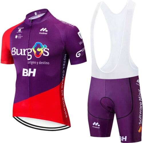TEAM 2020 Burgs BH CYCLING JERSEY 12D bike shorts set Ropa Ciclismo MEN summer quick dry BICYCLING Maillot pants clothing