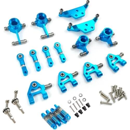 Metal Full Set Upgrade Parts Shock Absorber for Wltoys 1/28 K969 P929 P939 K979 K989 K999 Rc Car Parts