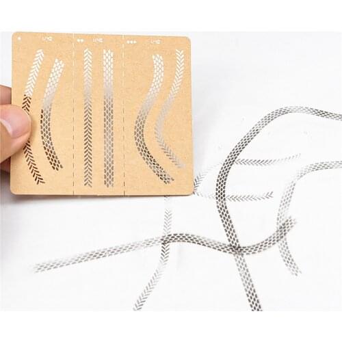 Tire Tracks Effects Airbrush Stencils Tools for 1/32 1/35 1/48 Scale Model Scenery Gundam Tank Accessories