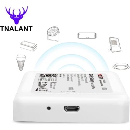 WL-Box1 WIFI LED Controller Miboxer Wireless 2.4GHz Gateway Voice For RGB CW WW Strip Light Lamp Milight LED Bulb