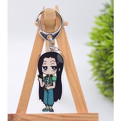 WL0975 Hunter x Hunter Keychain Acrylic Cartoon Keyring Accessories